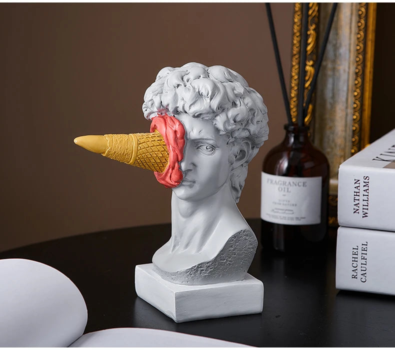 Ice Cream David Statue