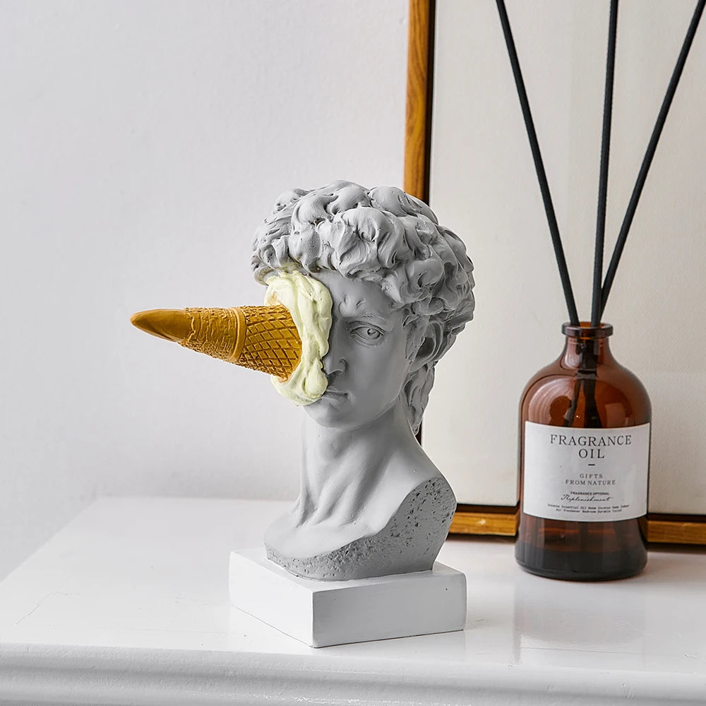 Ice Cream David Statue