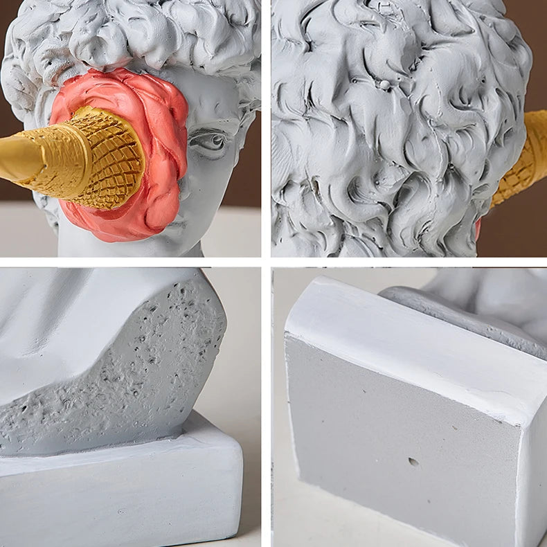Ice Cream David Statue